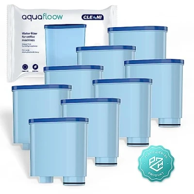 Bild av Aquafloow 8x Vattenfilter CLEANI för Saeco och Philips Kaffemaskiner Kompatibel med AquaClean CA6903/10 CA6903/22 CA6903 Kalkfilter, Filterpatron Helautomat Kaffe