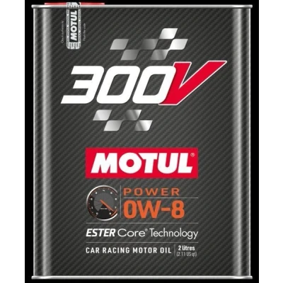 Bild av Motul 300V Power ESTER Core Techn. 0W 8 2I Huile moteur 110854