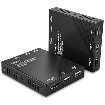 Bild av LINDY 120 m Cat.6 HDMI 4K30 och USB KVM förlängare