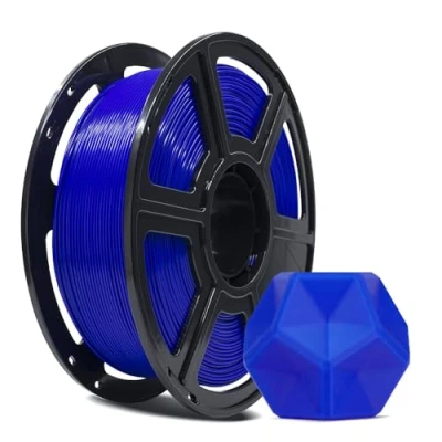 Bild av Flashforge filament för 3D skrivare, PLA PRO 1,75 mm, 1 kg spole, mått +/ 0,02 mm FDM bättre seghet och utan knutar (blå)