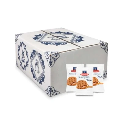 Bild av Daelmans Stroopwafels Mini 200 stycken Autentiska holländska kolavåfflor