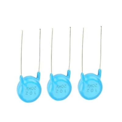Bild av keramisk kondensator 20 st KV 1 nF 0,001uF 1000pF 102 högspänning monolitisk sortiment kit