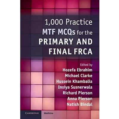 Bild av 1,000 Practice MTF MCQs for the Primary and Final FRCA