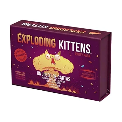 Bild av Exploding Kittens Party Pack Spanska Brädspel, EKIEK04ES, 2 10 spelare
