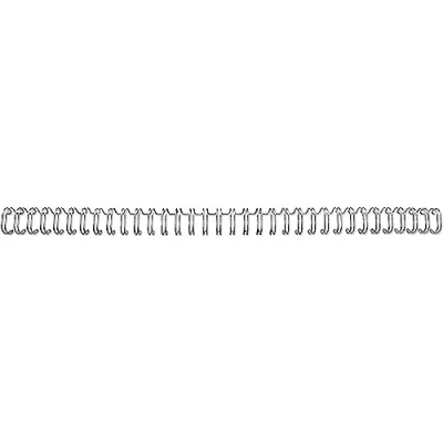 Bild av GBC Metallspiral 3:1 NO7 A4 Svart Silver Binding wire