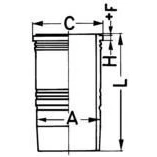 Bild av Cylinderhylsa KOLBENSCHMIDT 89092110