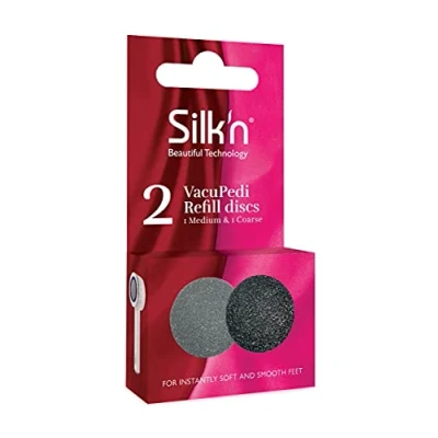 Bild av Silk&#039;&#039;n VPR2PEUMR001, Svart, Grå, Grinding disk, 2 styck, Låda