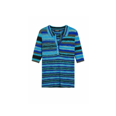 Bild av Desigual TS_CYMARRON, 5020 Mineral Blue, XL, Blå, XL