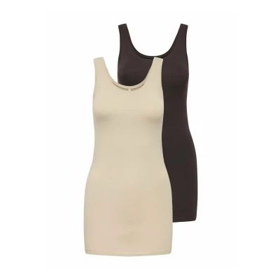 Bild av Onllive Love New Long Tt 2 pack JRS Noos, Choklad tårta, XS