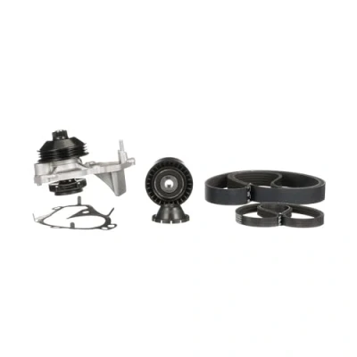 Bild av GATES KP16PK848SF Pompe à eau+Jeu de courroie trapézoïdale nervures CITROËN: DS3 3 portes, C3 II, Cabriolet, PEUGEOT: 208 I 3/5 portes