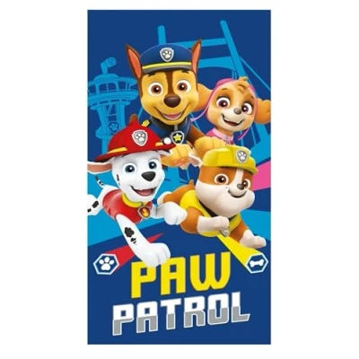 Bild av Theonoi barnhandduk badhandduk strandhandduk duschhandduk för flickor och pojkar 100 % bomull 70 x 140 cm (Paw Pals)