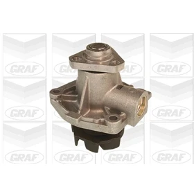 Bild av GRAF PA559 Pompe à eau avec joint d&#039;étanchéite mécanique Fonte pour système dentrainement courroie trapézoïdale nervures FIAT: Panda I 3/5 portes