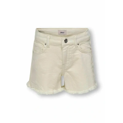 Bild av ONLY Girls Detailreiche Jeansshorts för barn, Storlek: 146, Washed black