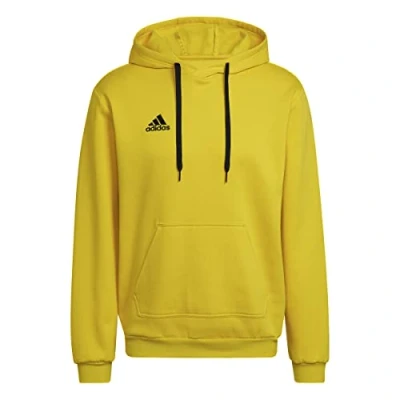 Bild av adidas herr Huvtröja Entrada 22 Sweat Hoodie, Team Yellow / Black, XS
