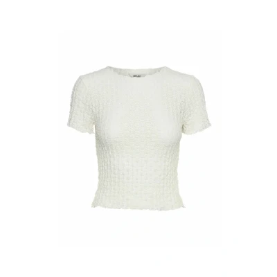 Bild av VERO MODA dam Vmshelby Ss O Neck Short VMA Noos Top, Snövit, XL