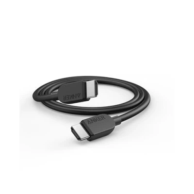 Bild av Anker HDMI 2.1 kabel 8K @60Hz, 6FT Ultra HD 4K @ 120Hz till sladd, 48 Gbit/s certifierad ultrahög hastighet kabel, kompatibel med PlayStation 5, Xbox, ,Samsung TV apparater mera