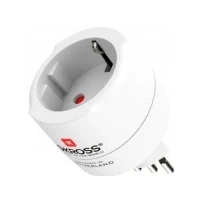 Bild av Skross 1.500272, Typ C (Europlug), Universal, 100 250 V, 10 A, Vit, 2500 W