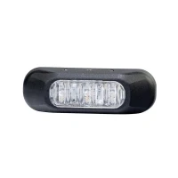 Bild av Fristom Frontljus FT 210 LED 95211 12 V/DC, 24 36 V/DC via elnätet Utanpåliggande montering, Skruvmontering Orange