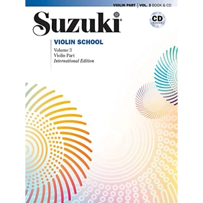 Bild av Suzuki Violin School, Volume 3: Part, Book &amp; CD: International Edition