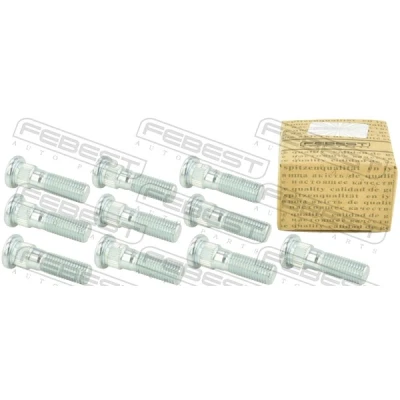 Bild av FEBEST 0484 002 PCS10 Boulon de roue M12x1,5 48 MITSUBISHI: L200 / Triton IV Pick up, II PAJERO 4, CHRYSLER: VOYAGER GRAND 5OYAGER 5