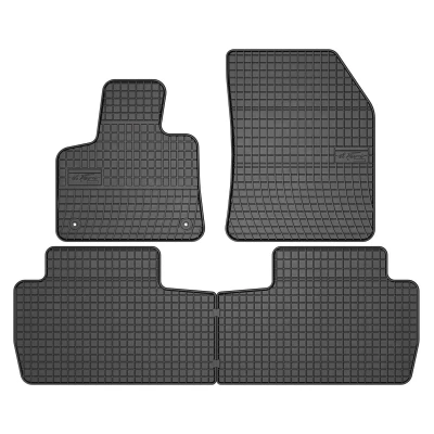 Bild av FROGUM 401624 Ensemble de tapis sol Caoutchouc avant et arrière 4 noir Sur mesure PEUGEOT: 5008 II
