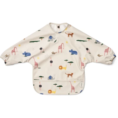 Bild av Liewood Merle CAPE BIB Unisex Haklapp för barn, Storlek: One Size, Sandy mix