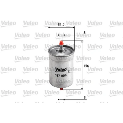 Bild av VALEO 587006 Filtre à Carburant de conduite 9 MERCEDES BENZ: SLK, Classe E Berline, ML, AUDI: A6 C6 Avant