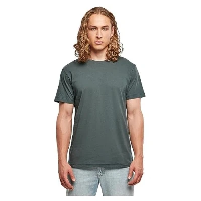Bild av Build Your Brand herr basic rund hals T shirt, Flaskgrön, XL