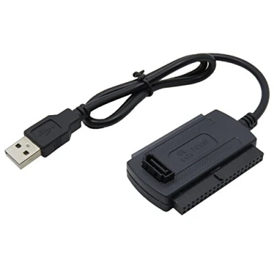 Bild av Xingdianfu USB 2.0 till IDE SATA adapter omvandlare kabel för 2,5 3,5 tums hårddisk hårddiskar HDDs SSDs och adapterkabel