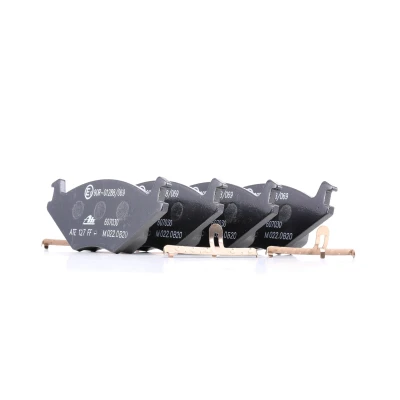 Bild av ATE 13.0460 7030.2 Jeu de plaquettes frein non préparé pour indicateur d&#039;usure, contact signal d&#039;usure exclu avec accessoires VOLKSWAGEN: GOLF 2