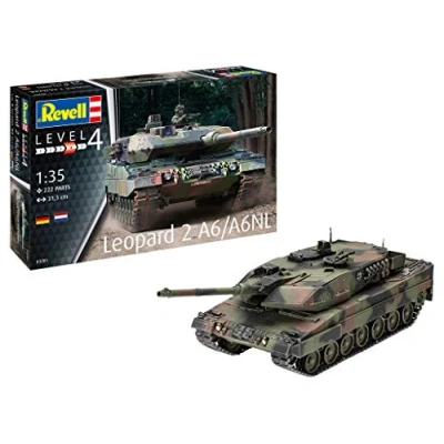 Bild av Revell plastmodell Leopard 2A6/A6NL (GXP 688627)