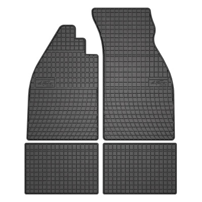 Bild av FROGUM 0398 Ensemble de tapis sol Caoutchouc avant et arrière 4 noir Sur mesure