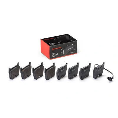 Bild av BREMBO P 85 138 Jeu de plaquettes frein contact signal d&#039;usure inclus sans accessoires AUDI: A4 B8 Avant, A5 Coupe, Cabriolet