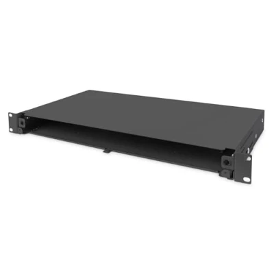 Bild av Digitus DN 96200 BL QL, Svart, Stål, Stativmontering, 1U, 483 mm, 240 mm
