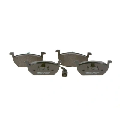 Bild av BOSCH 0 986 494 721 Jeu de plaquettes frein Low Metallic avec palpeur d&#039;usure intégré tôle anti bruit, clip piston AUDI: A3 Berline