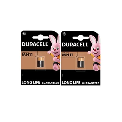 Bild av 2X Duracell MN11 A11 11A (2 x blister med 1 batteri) 2 batterier