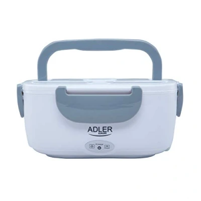 Bild av Adler Europe AD 4505 elektrisk matlåda matbehållare kapacitet: 0,8 liter uppvärmd och håller måltider upp till 70 C varm Nominell effekt: 4555 W 220240 V 50/60 Hz (blå)