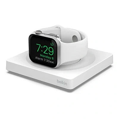 Bild av Belkin Boostcharge Pro Apple Watch Trådlös Snabbladdare Vit