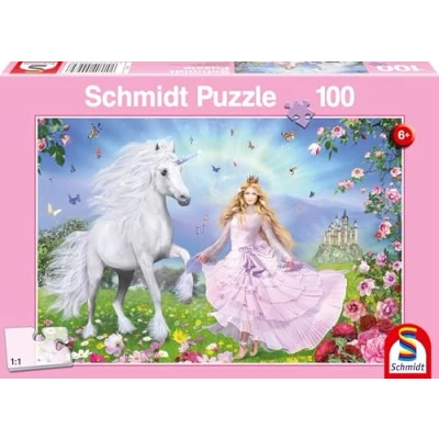 Bild av Schmidt Spiele &quot;The Unicorn Princess Puzzle (100 stycken)