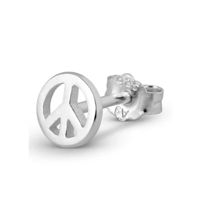 Bild av LULU Copenhagen Peace Örhänge Silver One Size