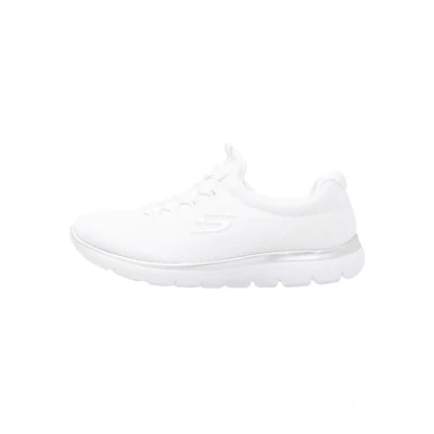 Bild av Skechers Sport Summits Sneakers, Storlek: 41, White/silver Konstmaterial/textil