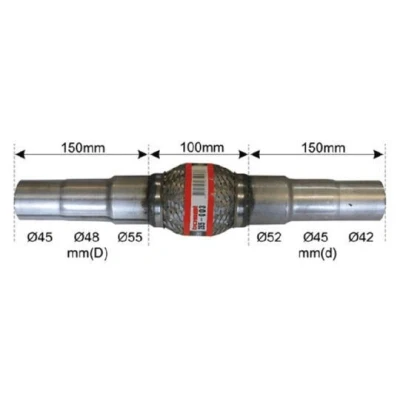 Bild av Flexrör, avgassystem BOSAL 265 003