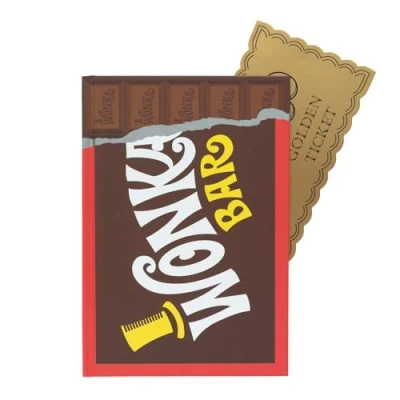 Bild av Grupo Erik Willy Wonka Premium A5 Notebook Bar Bullet Journal Notebooks Notepads Notepad And The Chocolate Factory