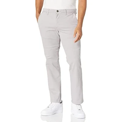 Bild av Amazon Essentials mäns Slim Fit Casual Stretch Chino byxa, ljusgrå, 33 B x 28 L
