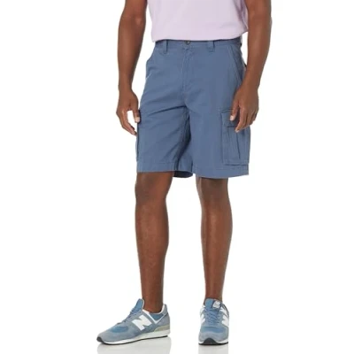 Bild av Amazon Essentials herrshorts med klassisk passform (finns i stora och långa), blå, 32