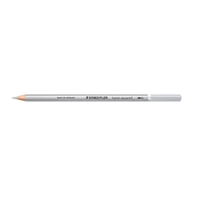 Bild av Staedtler 125 800 karat aquarell Farbstift, wasservermalbar, 12 Stück im Kartonetui, kaltgrau