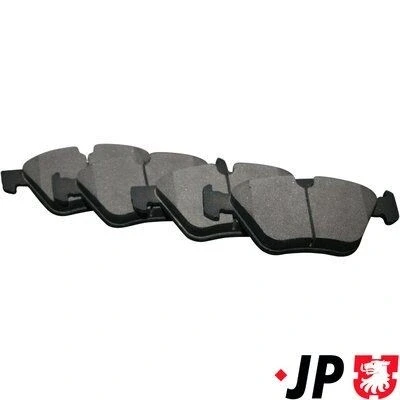 Bild av JP GROUP 1463601110 Jeu de plaquettes frein Essieu avant préparé pour indicateur d&#039;usure BMW: 1 3 portes, Coupe, 5 Berline