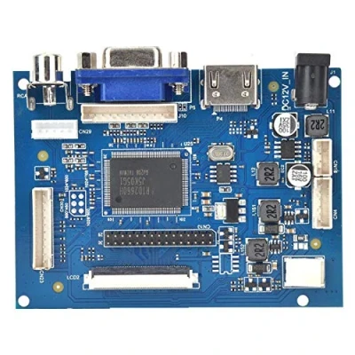 Bild av VGA LCD Controller Board, HDMI 2AV Treiberplatine f¨¹r 7 Zoll AT070TN92 800x480 Anzeige