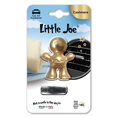 Bild av Little Joe METALLIC Edition luftfräschare för bil, montering på alla ventilationsgaller +/ 45 dagars friskhet i bilen (guld/kanel)