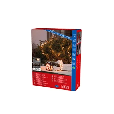 Bild av Konstsmide Christmas LED ljusslinga Compact bärnsten 400 8,78 m